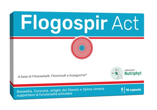 FLOGOSPIR ACT 10 CAPSULE - farmachicca