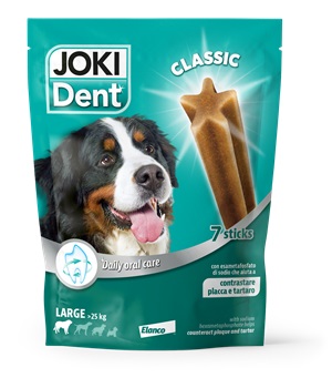 JOKI DENT CLASSIC SACCHETTO 270 G PER CANI DI TAGLIA EXTRALARGE OLTRE 25 KG - farmachicca