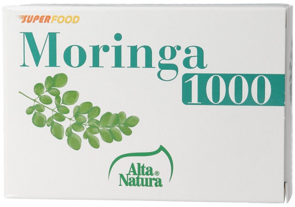 MORINGA 1000 45 COMPRESSE DA 1,2 G - farmachicca