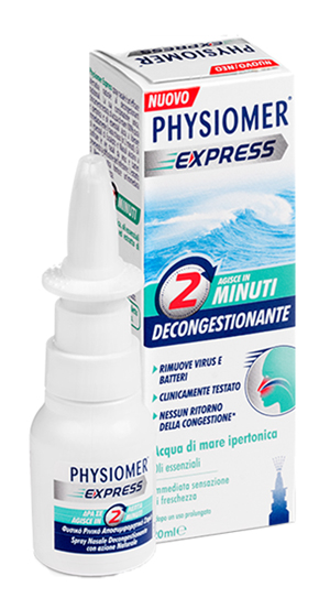 SPRAY NASALE PHYSIOMER EXPRESS SPRAY 20 ML - farmachicca