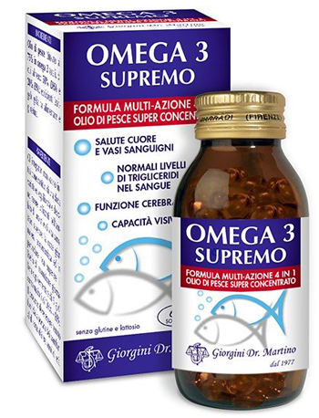 OMEGA 3 SUPREMO 60 SOFTGEL - farmachicca