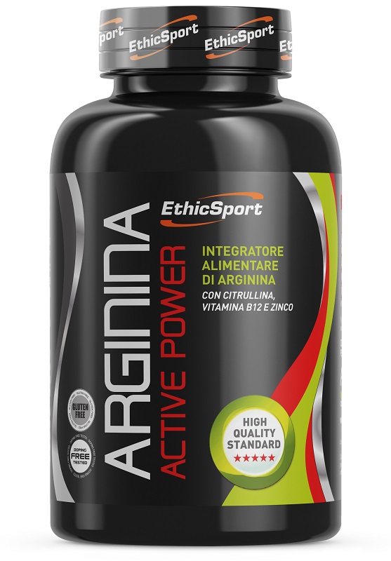 ETHICSPORT ARGININA ACTIVE POWER 90 COMPRESSE DA 1500 MG - farmachicca