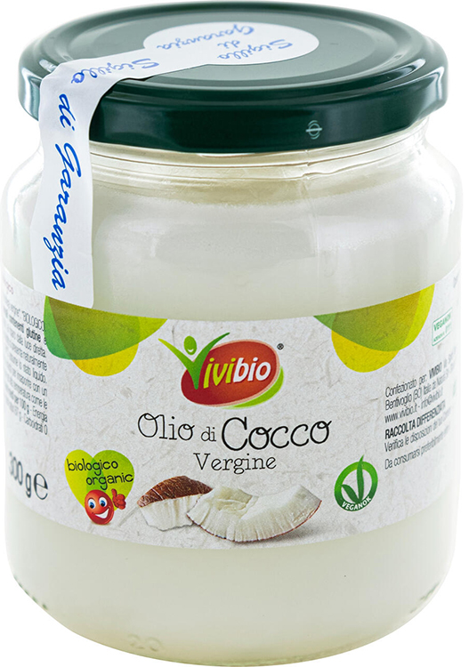OLIO DI COCCO VERGINE VIVIBIO 300 ML - farmachicca