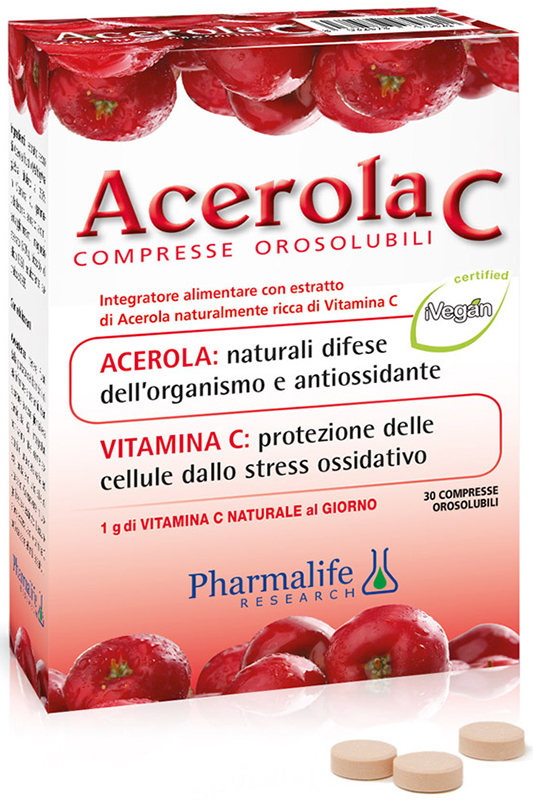 ACEROLA C 30 COMPRESSE OROSOLUBILI - farmachicca