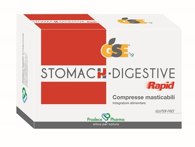 GSE STOMACH DIGESTIVE RAPID 24 COMPRESSE MASTICABILI - farmachicca