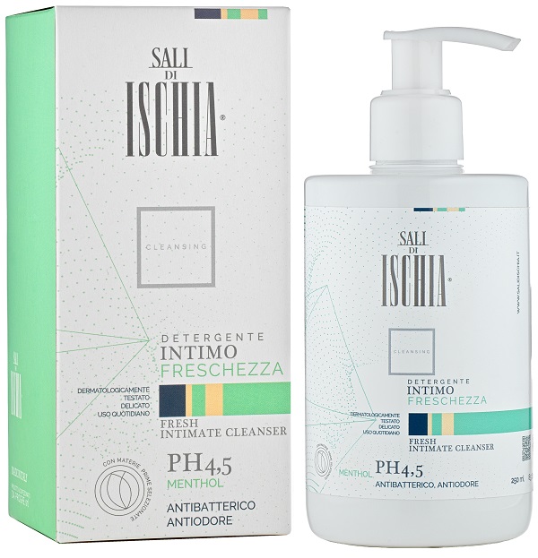 ISCHIA EAU THERMALE DETERGENTE INTIMO MENT PH 5 250 ML - farmachicca