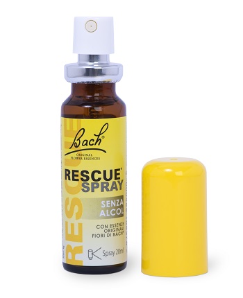 RESCUE ORIGINAL SPRAY SENZA ALCOL 20 ML - farmachicca