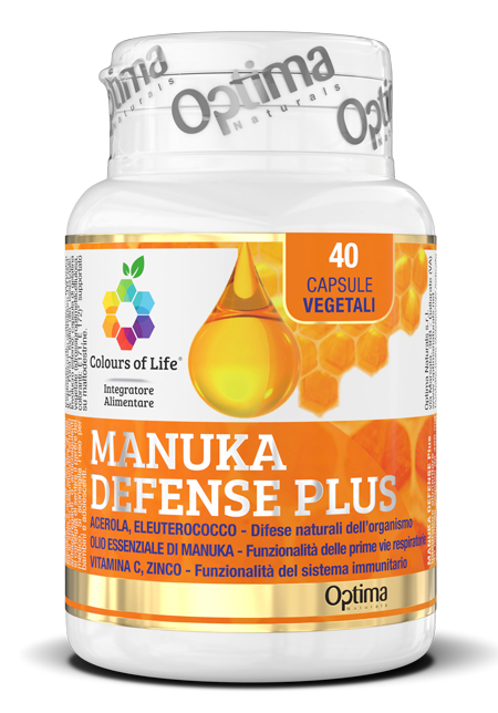 COLOURS OF LIFE MANUKA DEFENSE PLUS 40 CAPSULE VEGETALI 495 MG - farmachicca