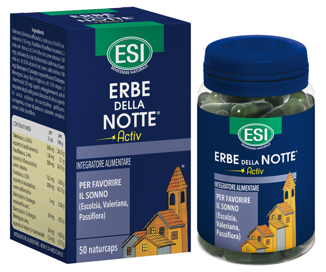 ESI ERBE DELLA NOTTE ACTIV 50 CAPSULE - farmachicca