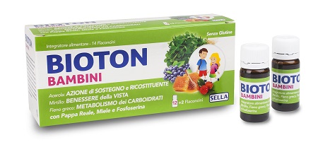 BIOTON BAMBINI NUOVO 14 FLACONCINI - farmachicca