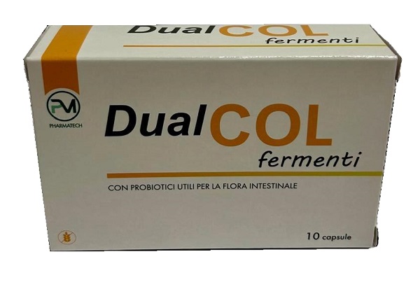 DUALCOL FERMENTI 10 CAPSULE - farmachicca