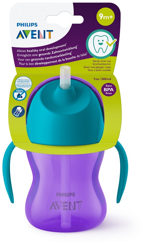PHILIPS TAZZA COLORATA CON CANNUCCIA FEMMINA 200 ML - farmachicca