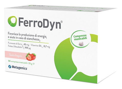 FERRODYN 84 COMPRESSE MASTICABILI - farmachicca