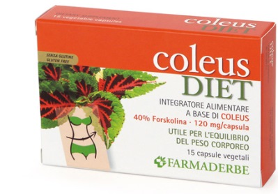 COLEUS DIET 15 CAPSULE - farmachicca