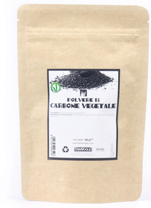 CARBONE VEGETALE POLVERE 100 G - farmachicca