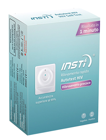 TEST DI AUTODIAGNOSI INSTI HIV INDIVIDUAZIONE ANTICORPI DELL'HIV SCREEN TEST - farmachicca