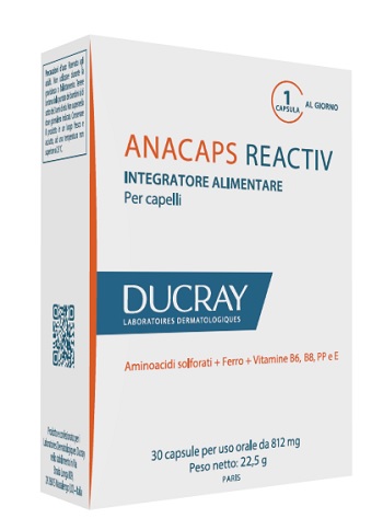 ANACAPS REACTIV DUCRAY 30 CAPSULE 2017 - farmachicca