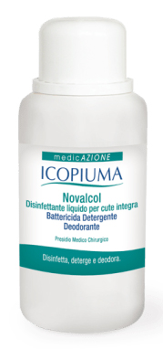 NOVALCOL DISINFETTANTE LIQUIDO ANTISETTICO CUTANEO 250 ML - farmachicca