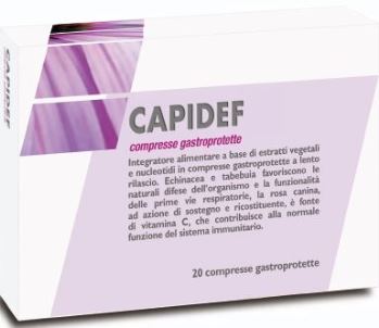 CAPIDEF 20 COMPRESSE GASTROPROTETTE - farmachicca