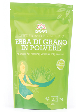 ERBA DI GRANO BIO IN POLVERE PROVENIENZA EUROPEA 125 G - farmachicca