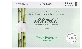 ILLEDI ASSORBENTI LADY SUPER SENZA ALI POST PARTO TAGLIA EXTRALARGE 10 PEZZI - farmachicca