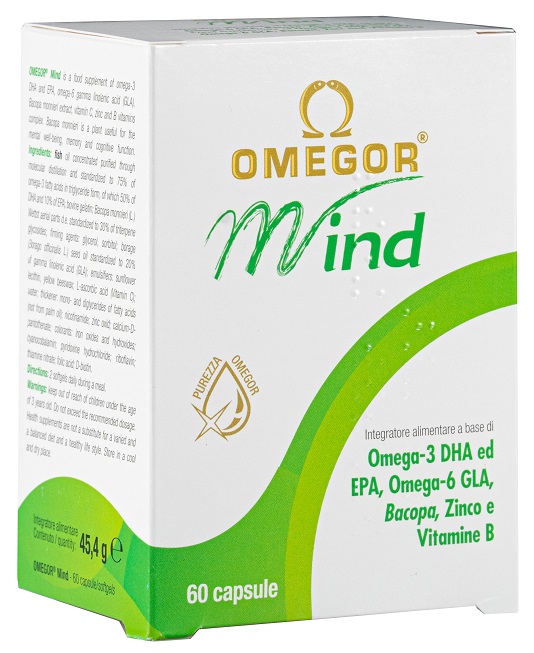 OMEGOR MIND 60 CAPSULE MOLLI - farmachicca