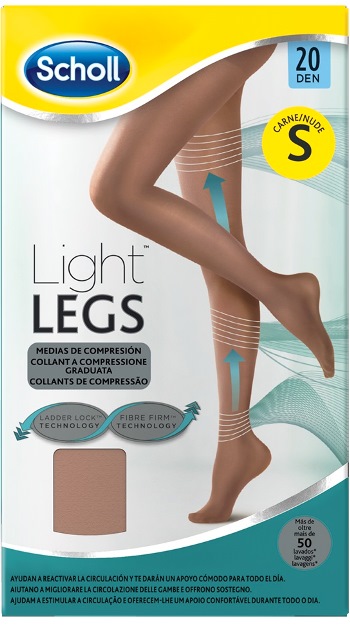SCHOLL LIGHTLEGS 20 DENARI TAGLIA S COLORE NUDE 1 PAIO - farmachicca