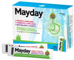 MAYDAY SOSPENSIONE PER USO ORALE ALLA MENTA 18 STICK 10 ML - farmachicca