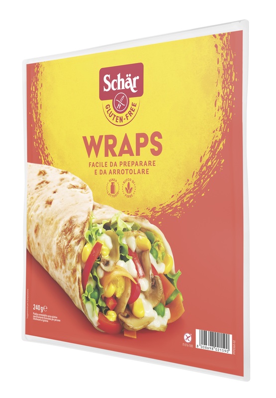 SCHAR WRAPS PIADINA ARROTOLABILE 240 G - farmachicca
