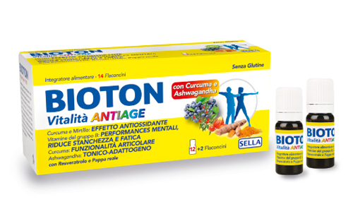 BIOTON VITALITA' ANTI AGE 14 FLACONCINI - farmachicca