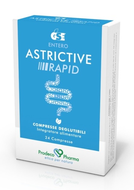 GSE ENTERO ASTRICTIVE RAPID 24 COMPRESSE DEGLUTIBILI - farmachicca