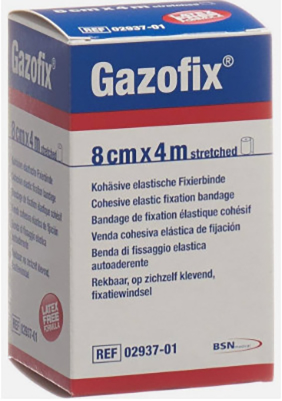 BENDA ELASTICA AUTOADESIVA GAZOFIX 8X400 CM - farmachicca