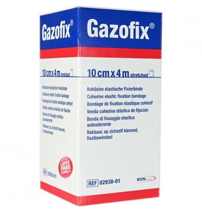 BENDA ELASTICA AUTOADESIVA GAZOFIX 10X400 CM - farmachicca