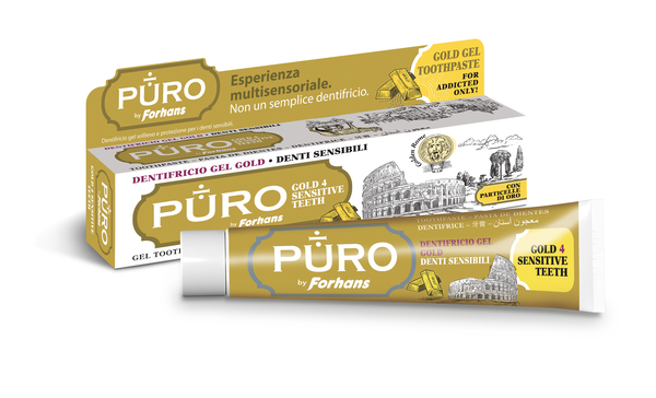 FORHANS GOLD4WHITE DENTIFRICIO 75 ML - farmachicca