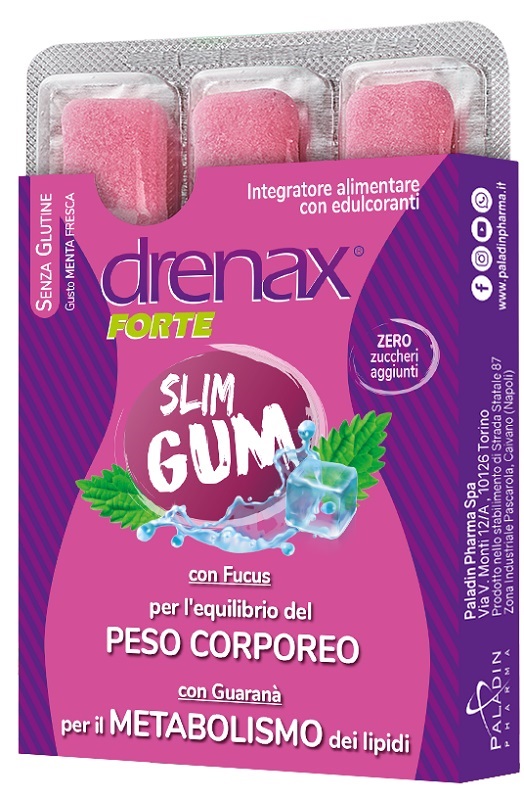 DRENAX SLIM DIMAGRANTE 9 GUM - farmachicca