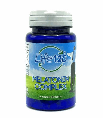 LIFE 120 MELATONINA COMPLEX 180 COMPRESSE - farmachicca