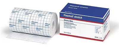 FASCIA AUTOADESIVA IPOALLERGENICA FIXOMULL STRETCH PER FISSAGGIO CATETERI M 10 X 5 CM - farmachicca