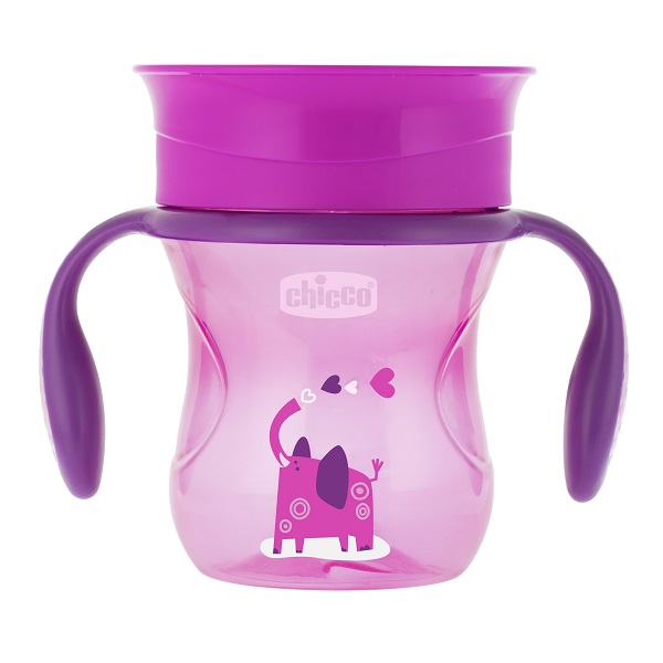 CHICCO TAZZA PERFECT 360 ROSA 12 MESI - farmachicca