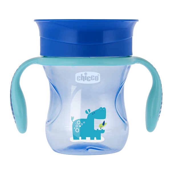 CHICCO TAZZA PERFECT 360 AZZURRA 12 MESI - farmachicca