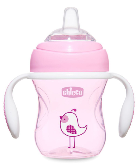 CHICCO TAZZA TRANSITION ROSA 4 MESI - farmachicca