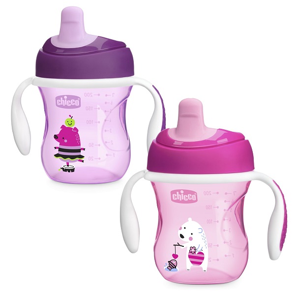 CHICCO TAZZA TRAINING ROSA 6 MESI - farmachicca