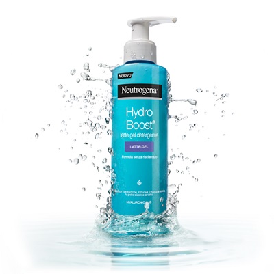 NEUTROGENA HYDRO BOOST LATTE GEL DETERGENTE 200 ML - farmachicca