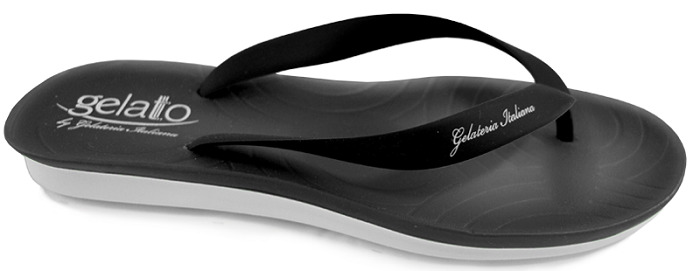 INFRADITO GELATO ARCOBALENO CON PLANTARE GEL NERO 35/36 1 PAIO - farmachicca