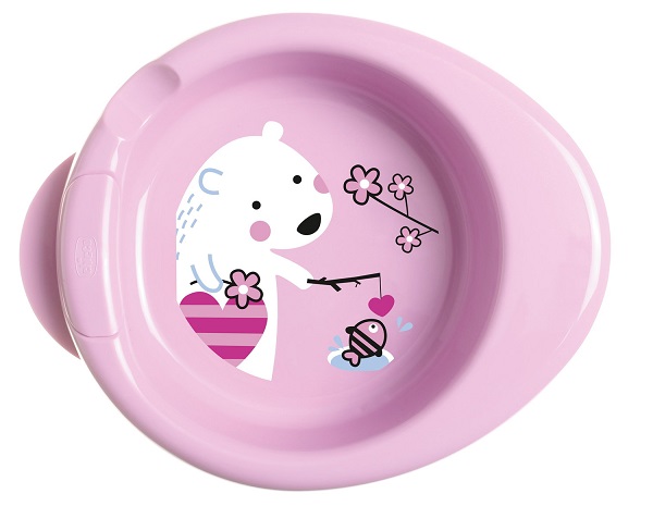 CHICCO PIATTO PAPPACALDA 6 MESI+ ROSA - farmachicca