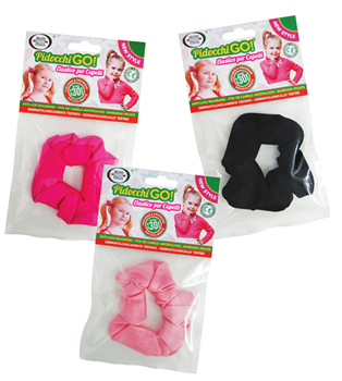 ELASTICO PER CAPELLI PER PREVENIRE E PROTEGGERE DAI PIDOCCHI PIDOCCHI GO - farmachicca