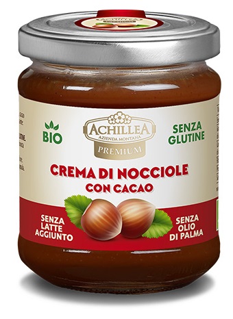 ACHILLEA CREMA DI NOCCIOLE CON CACAO 180 G - farmachicca
