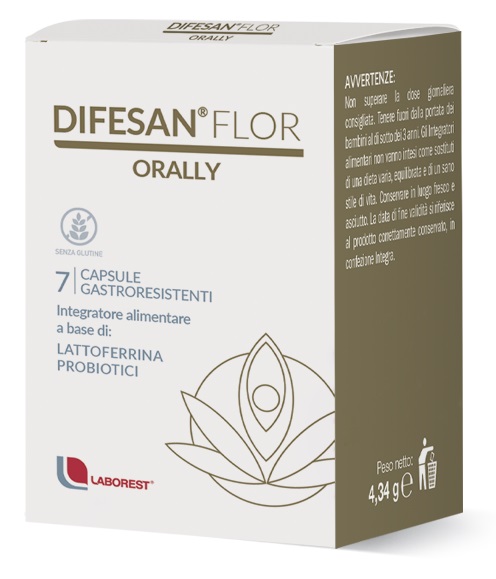 DIFESAN FLOR ORALLY 7 CAPSULE - farmachicca