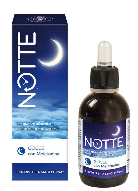 NOTTE MELATONINA GOCCE 50 ML - farmachicca