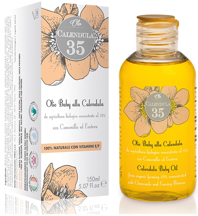 CALENDULA 35 OLIO BABY 150 ML - farmachicca