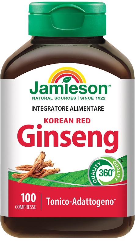 JAMIESON KOREAN GINSENG 100 COMPRESSE - farmachicca